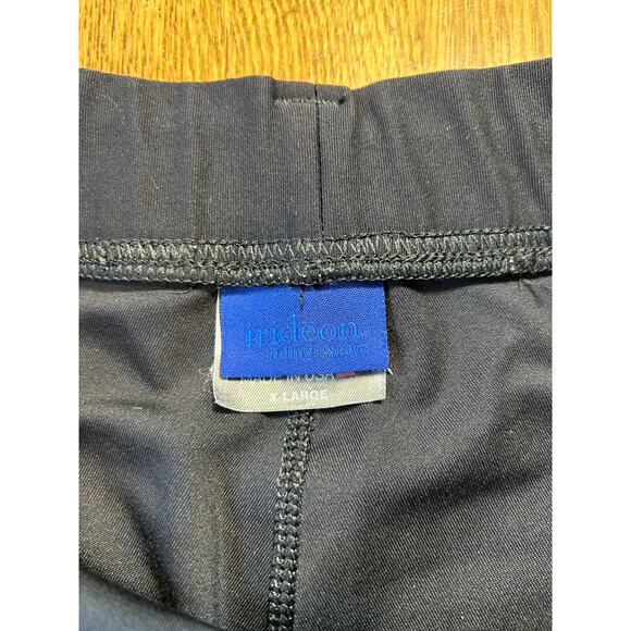 irideon Black Equestrian Leggings Breeched Riding Pants Stretch Pull On Sz XL - Picture 4 of 13